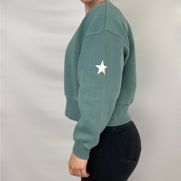 P.E NATION x Berry Trellis Grem Pullover Sweatshirt Heavyweight Casual Relaxed - Picture 5 of 9